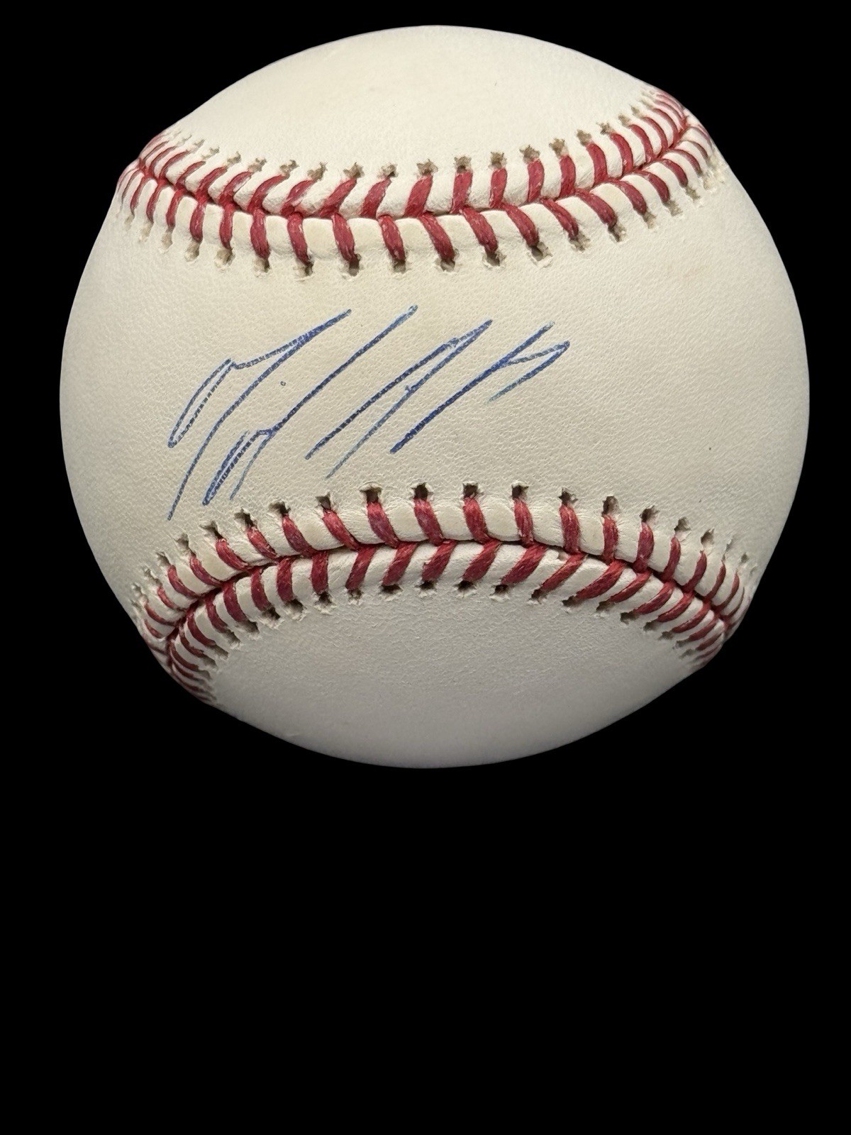 Miguel Andujar Signed OML Baseball BAS Beckett Coa Yankees ROOKIE Auto