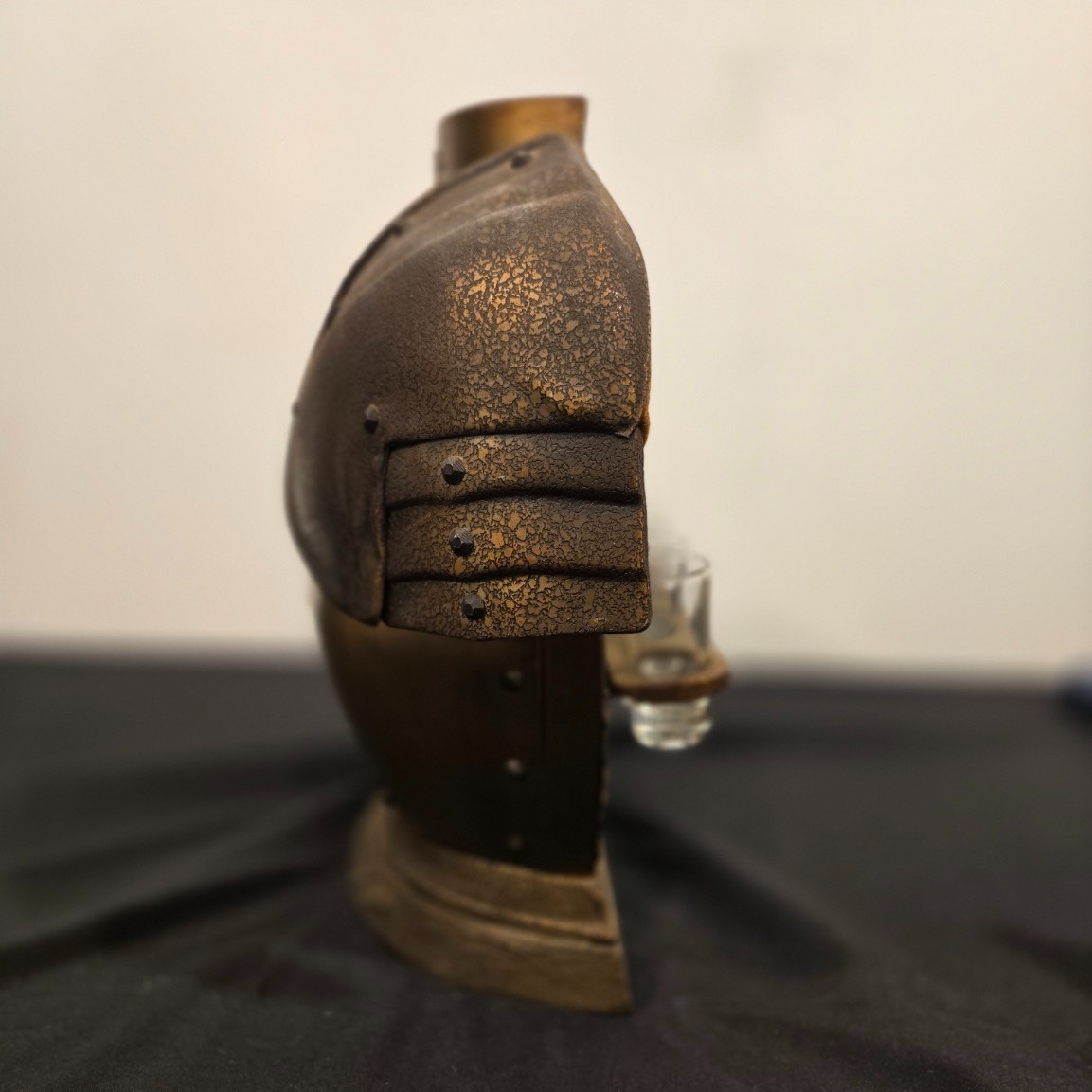 Mid Century Vintage Hidden Knight's Armor Bar