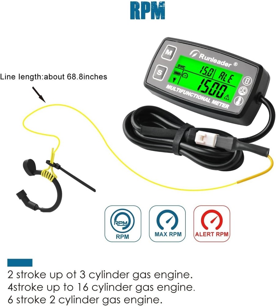 Wireless Hour Meter for Outdoor Equipment
