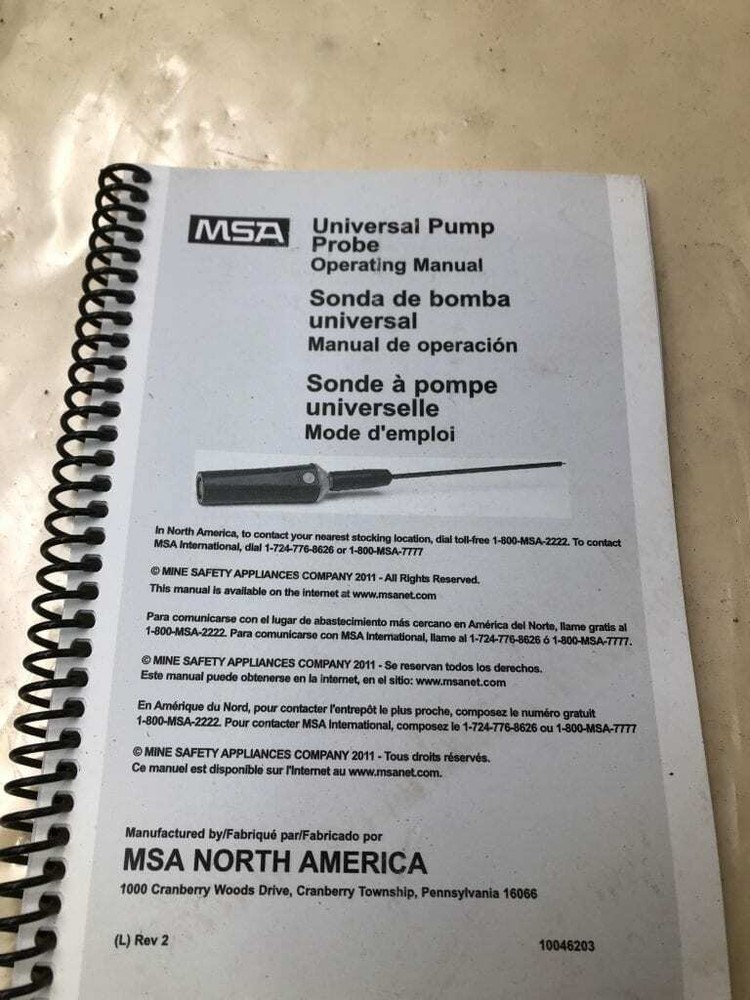 MSA 10046528 Universal Pump Probe