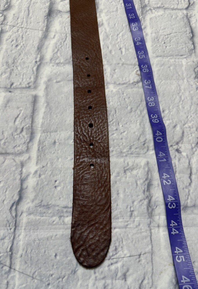 Vintage Belt Western Hide Leather 42