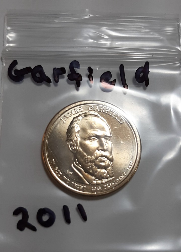 2011-D Pres. James Garfield Dollar.