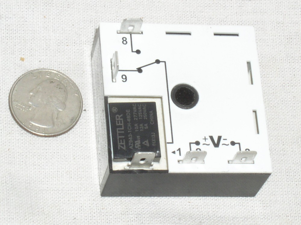 MACROMATIC THR-10262-F2S FIXED 2 SECOND TIME DELAY ISOLATED RELAY TIMER 10A 240V