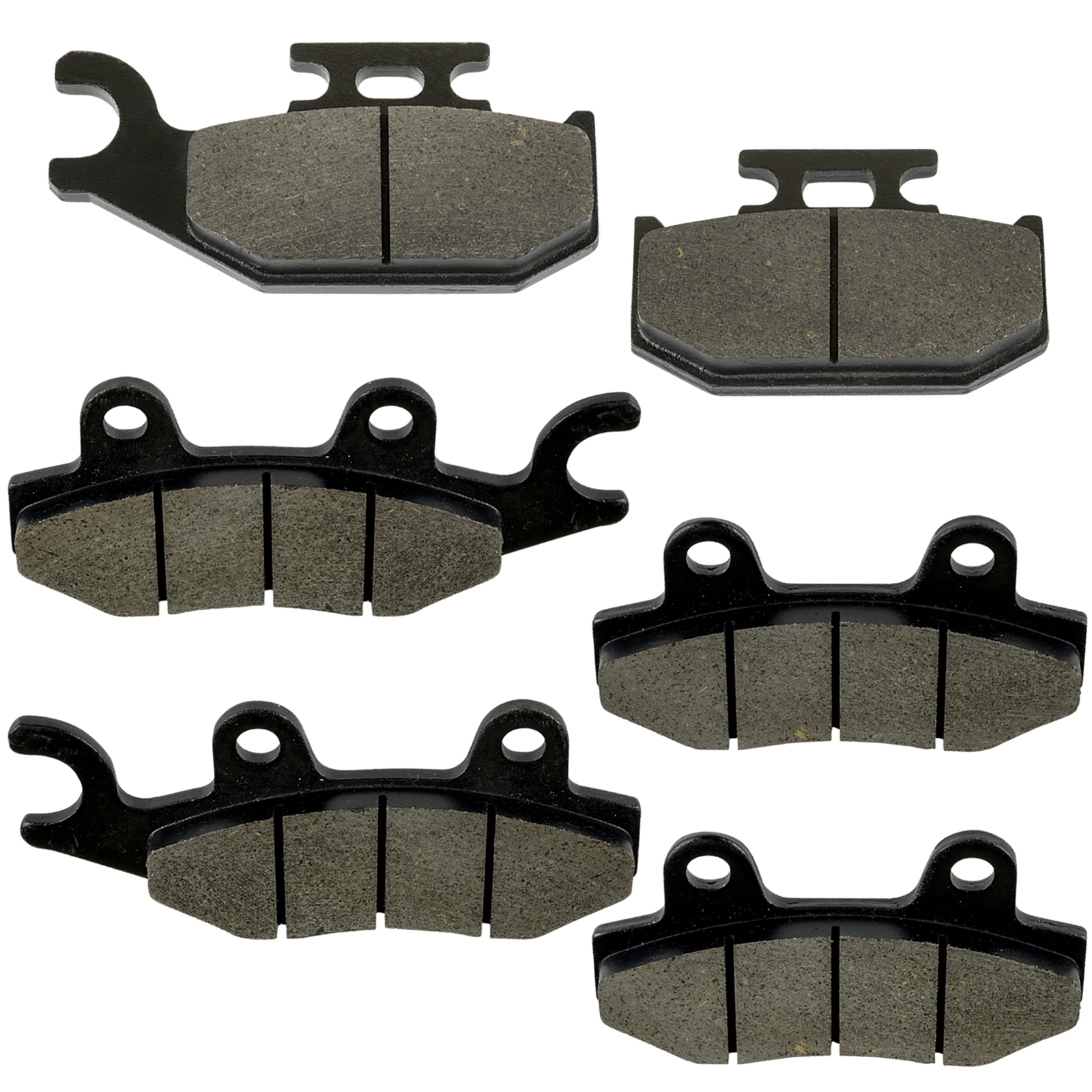 Front And Rear Brake Pads for Yamaha Rhino 660 YXR660F YXR 660F 2004-2007