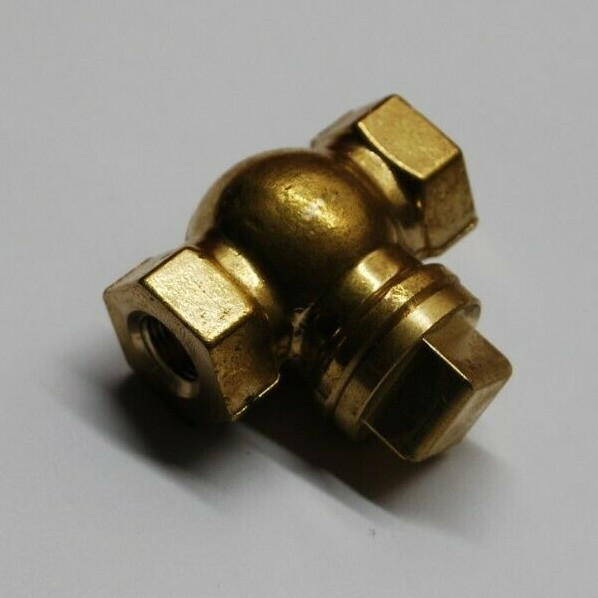 Horizontal Inline Check Valve 1/8" NPT Gas Engine Motor Hit Miss Associated