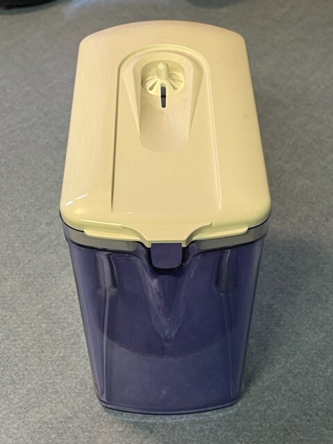 NIKKEN PIMAG AQUA POUR EXPRESS GRAVITY WATER SYSTEM #1356 REPLACE PITCHER - USED