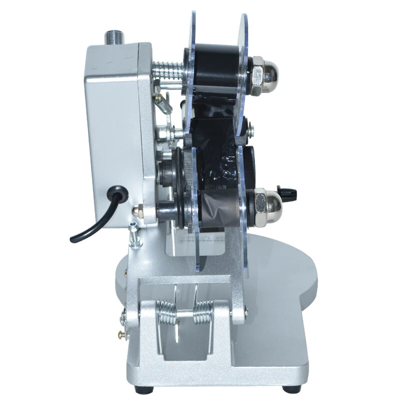 DY-8 Manual Ribbon Coding Machine Direct Heat Type Label Production Date