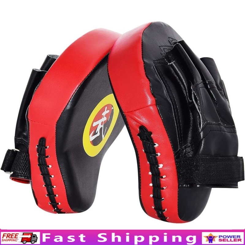 Ergonomic Boxing Mitts Adjustable Kickboxing Pads Durable Training Equipment New