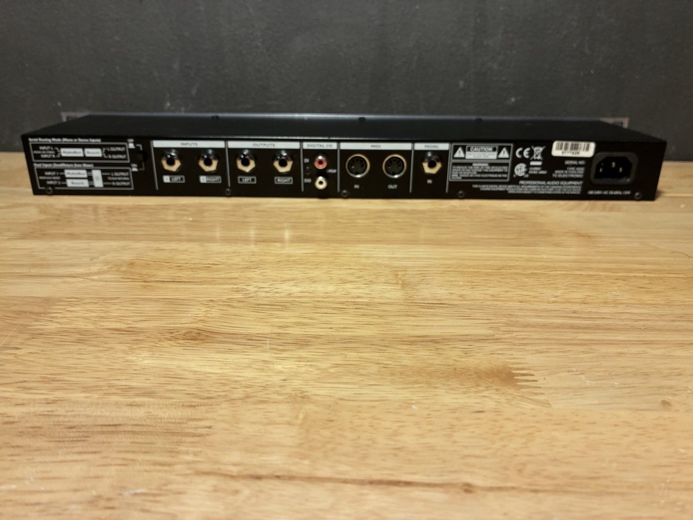 TC Electronic M350 Reverb and Effects Processor
