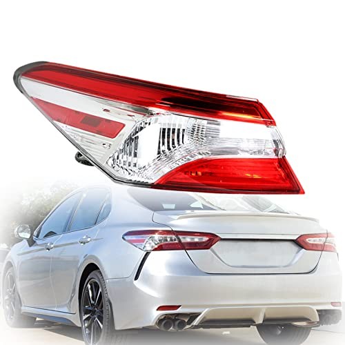 1-Pack Rear Left Tail Light Assembly Replacement for Camry 2018 2019 2020