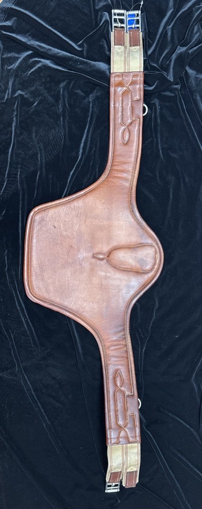 Childeric Long Stud Girth - Brown 50"