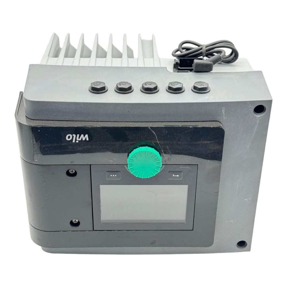 WILO control unit screen for energy-saving pump/circulation pump