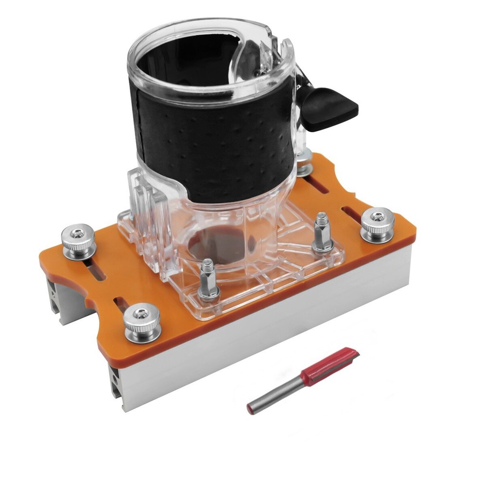 Slotted Bracket Wardrobe Cupboard Panel Punch Locator Scale For Trimming Machine