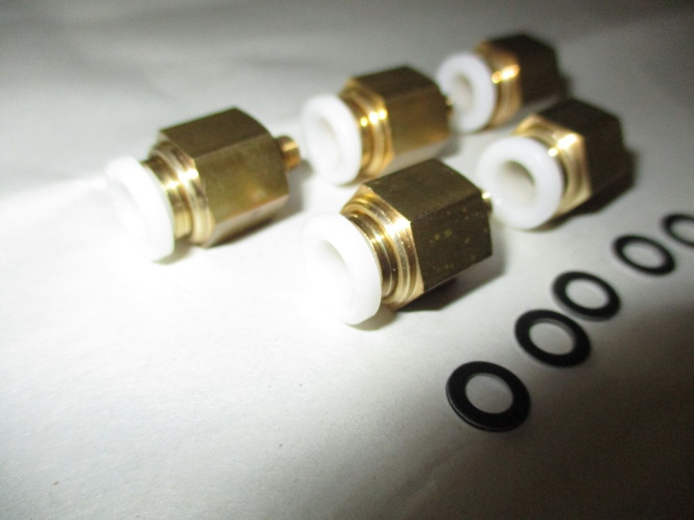 5 - Nihon Pisco Pushin Quick Connect Coupler Fittings (A48)