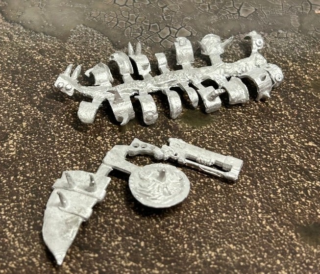 Sci Fi Metal Shoulder Pads Bits Pack 28mm Scale