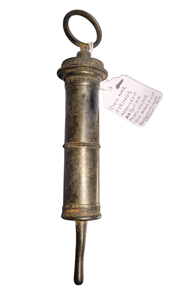 Original Civil War Syringe Battlefield Recovered