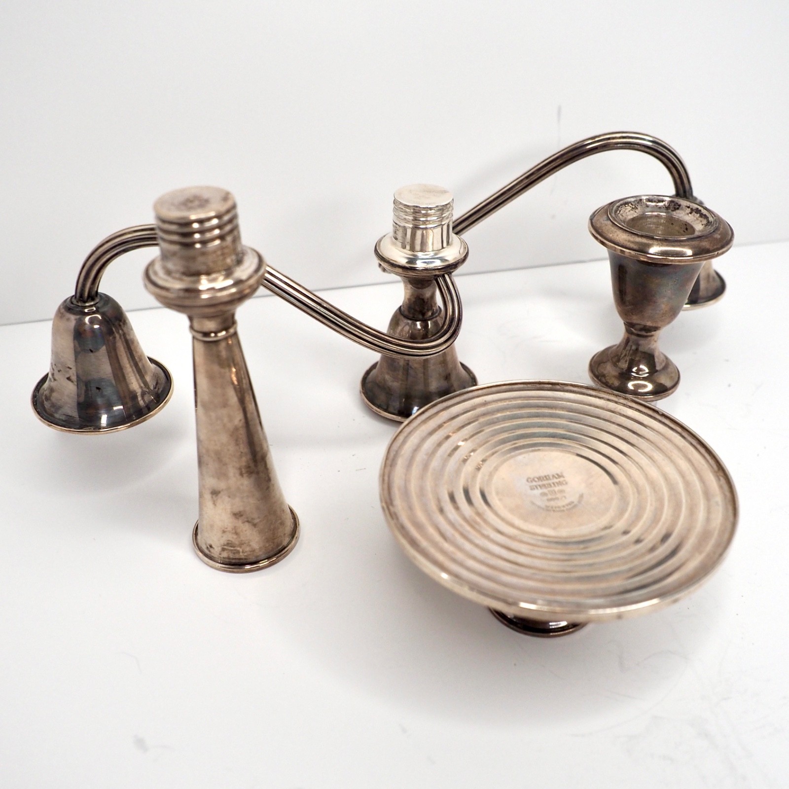 Sterling Silver Vintage Gorham Candelabra Candle Holder 808/1 $SILVER$ ~836g~