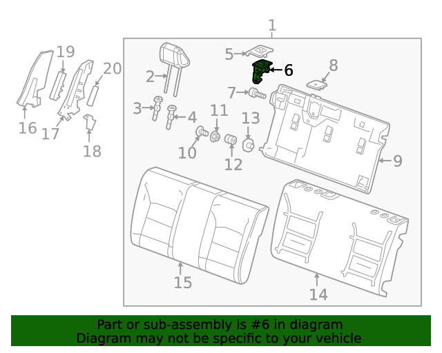 Genuine GM Latch 23400783