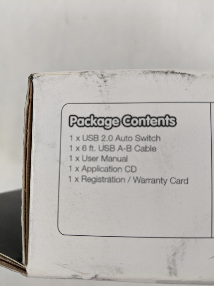 New IOGear GUB431 4-Port USB 2.0 Automatic Printer Switch