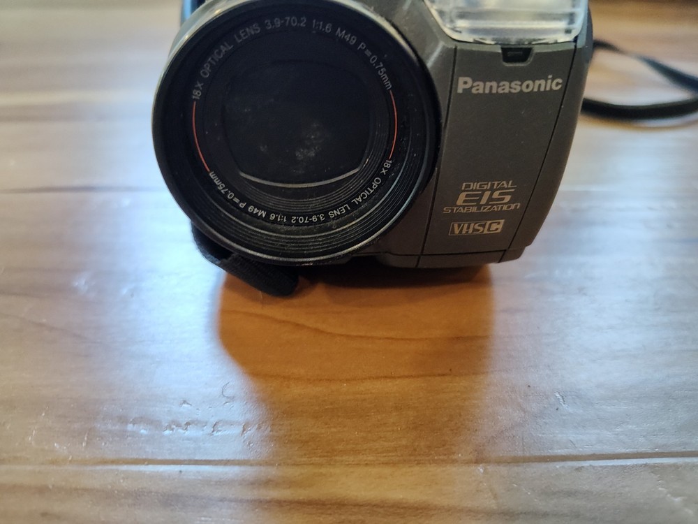 panasonic vhs camcorder tested
