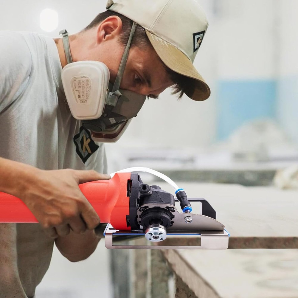 45 Degree Tile Chamfering Tool, Angle Grinder Stand for 45° Tile Cutting, Tile C