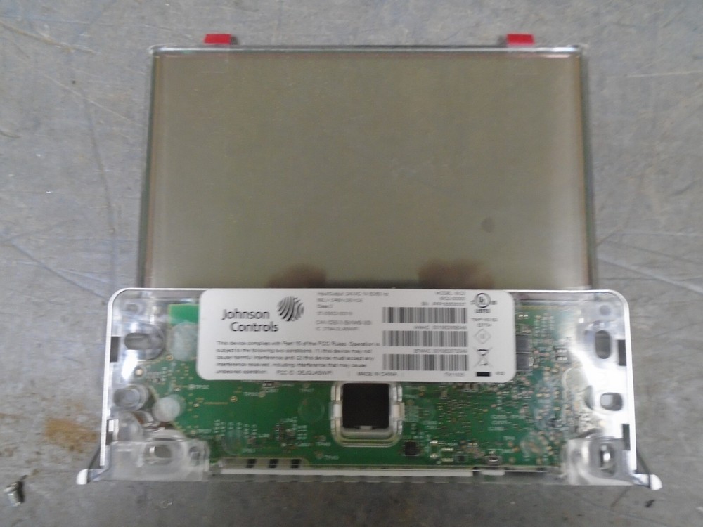 Johnson Controls GLAS Si02 Smart Touch-Screen Wi-Fi Thermostat