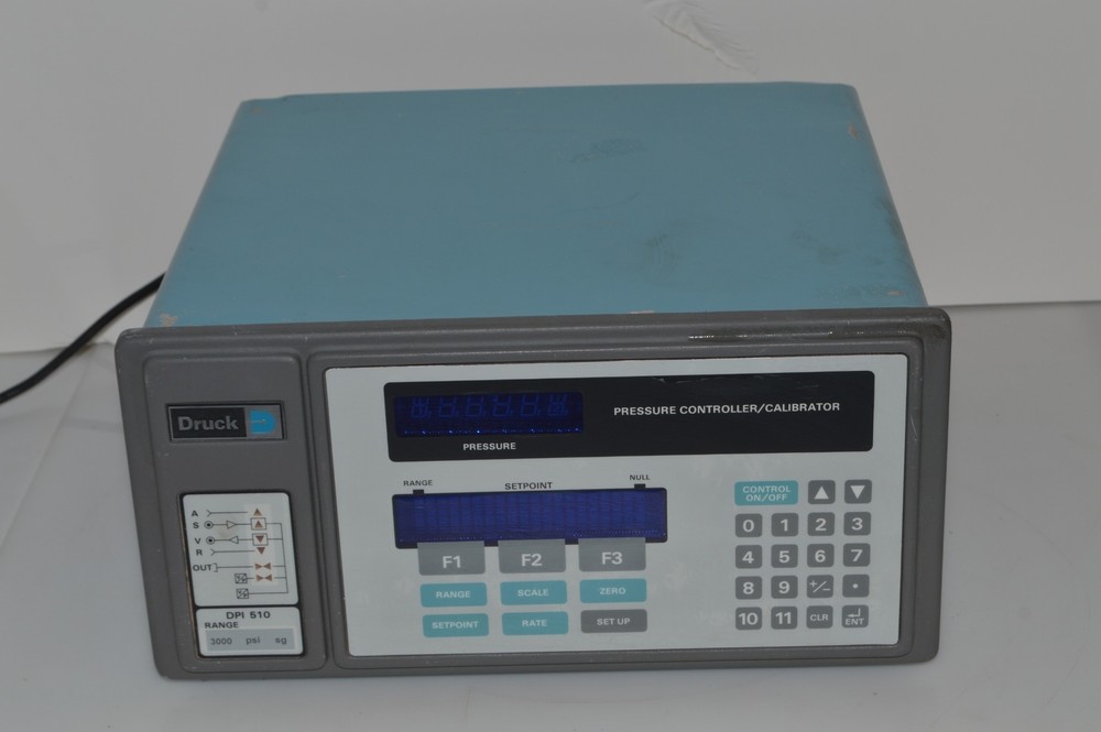 DRUCK DPI 510 PRECISION PRESSURE CONTROLLER CALIBRATOR TESTER -   (SGZ26)