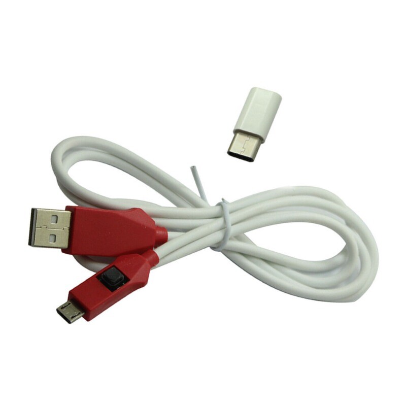 EDL CABLE FOR 9008 MODE (DEEP FLASHING MODE) TYPE C MICRO USB W/ BUTTON NEW