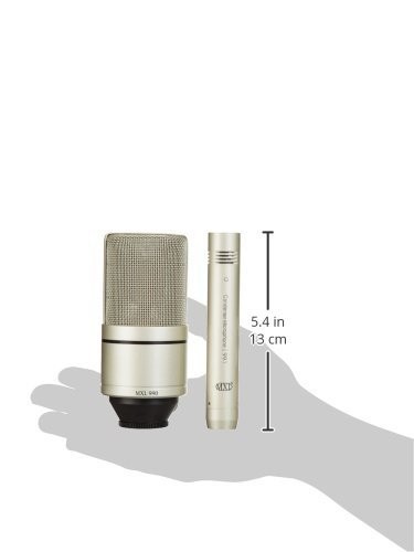 990/991 Large and Small Diaphragm Condenser Microphone Bundle Project/Home St...