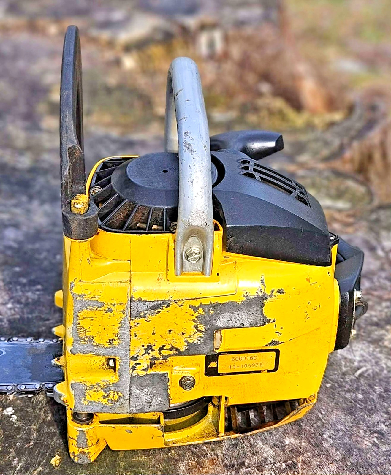 McCulloch Mac 110 Chainsaw Good Compression & Spark VTG Needs Carb rebuild