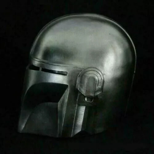 The Mandalorian 18 Guage Steel Medieval Star Wars Boba Fatt Mandalorian Helmet
