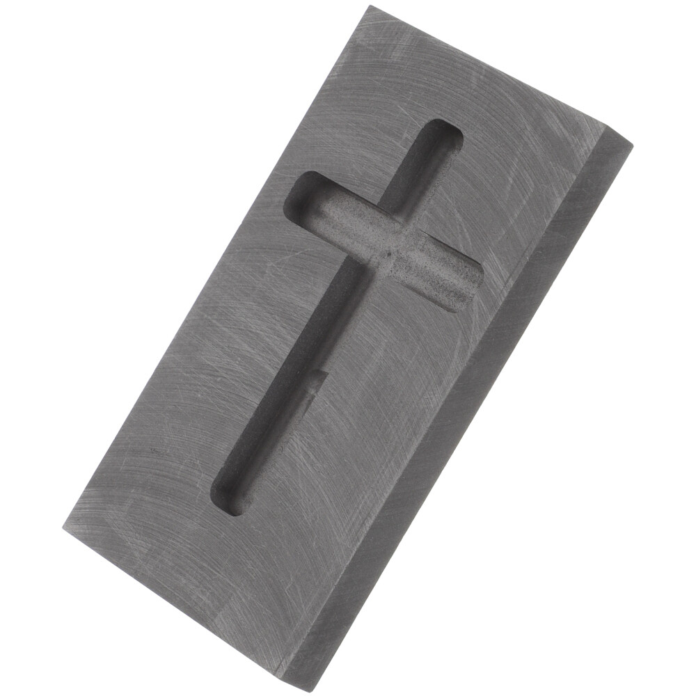 Graphite Cross Mold Melting Silver Supply Ingot Molds for Casting