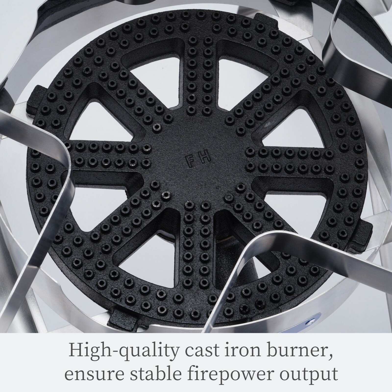 200,000 BTU Single Stainless Steel Propane Burner for Outdoor Cooking Gas Stove