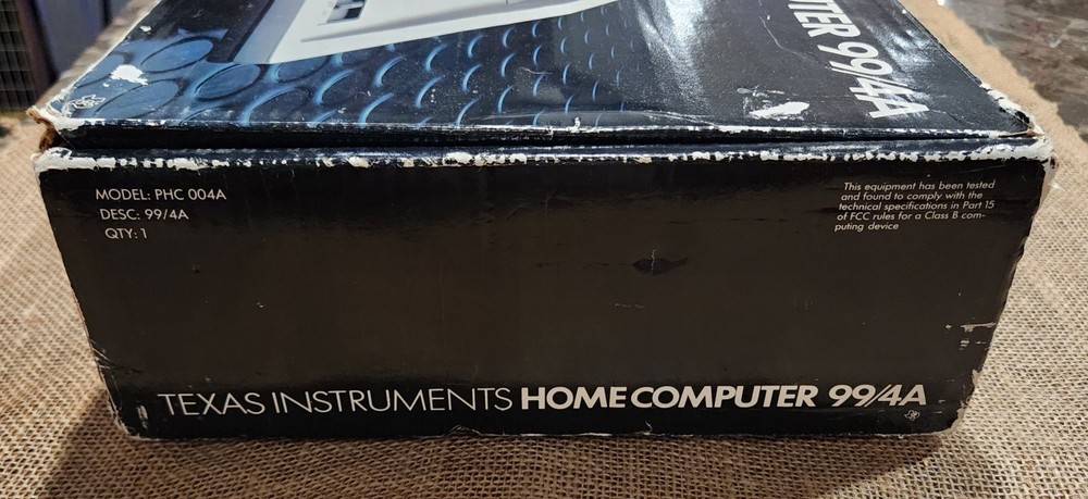 Vintage Texas Instruments TI 99/4A Home Computer System