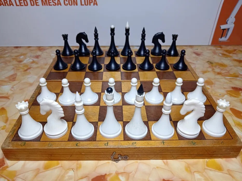OLD Nice Chess Set Soviet USSR