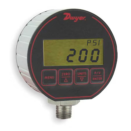 Dwyer Instruments Dpg-200 Vacuum Transducer With Display