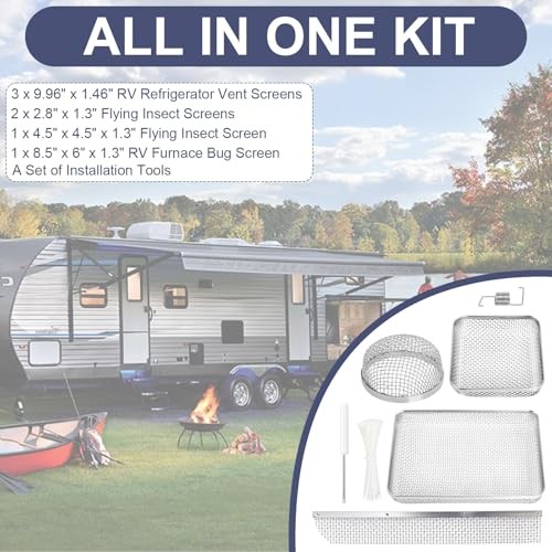 RV Furnaces Bug Screen, Flying Insect Screen for ?? E