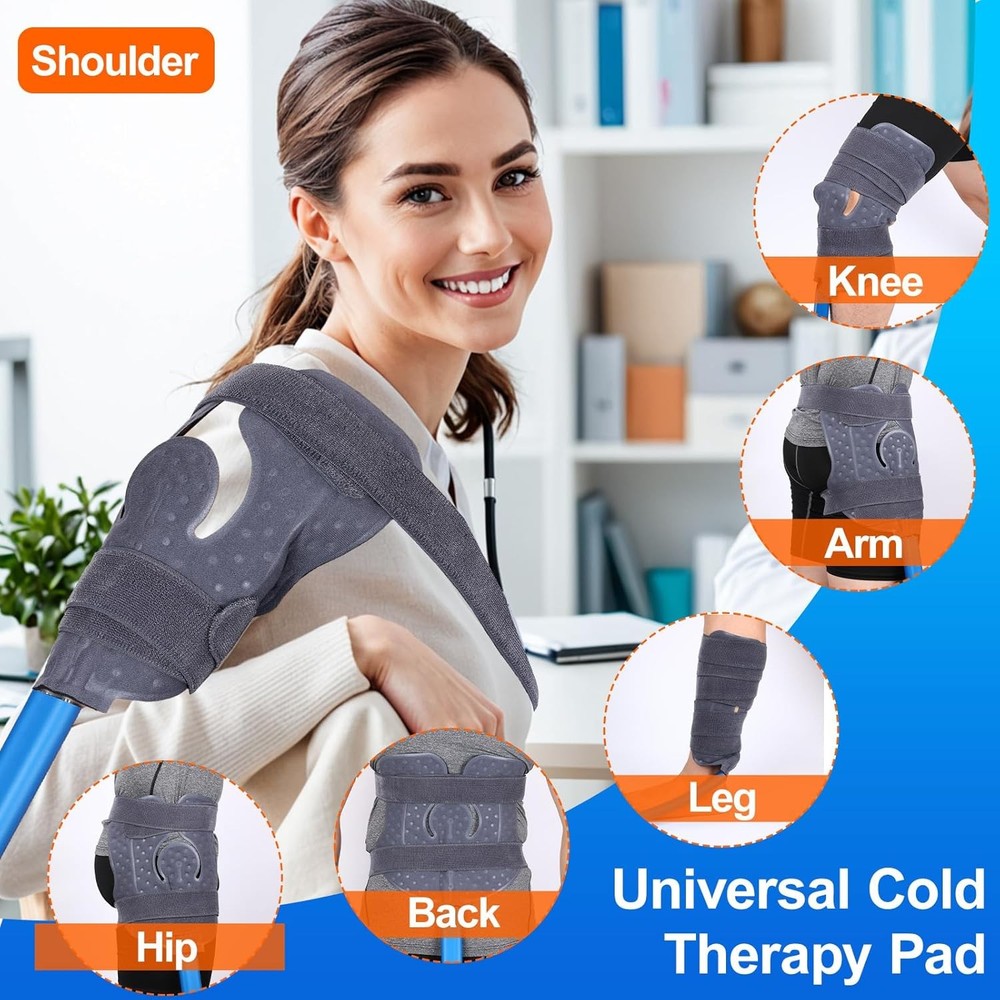 Cold Therapy Machine, Cryotherapy Freeze Kit System for Knee Replacement, Ice Ma