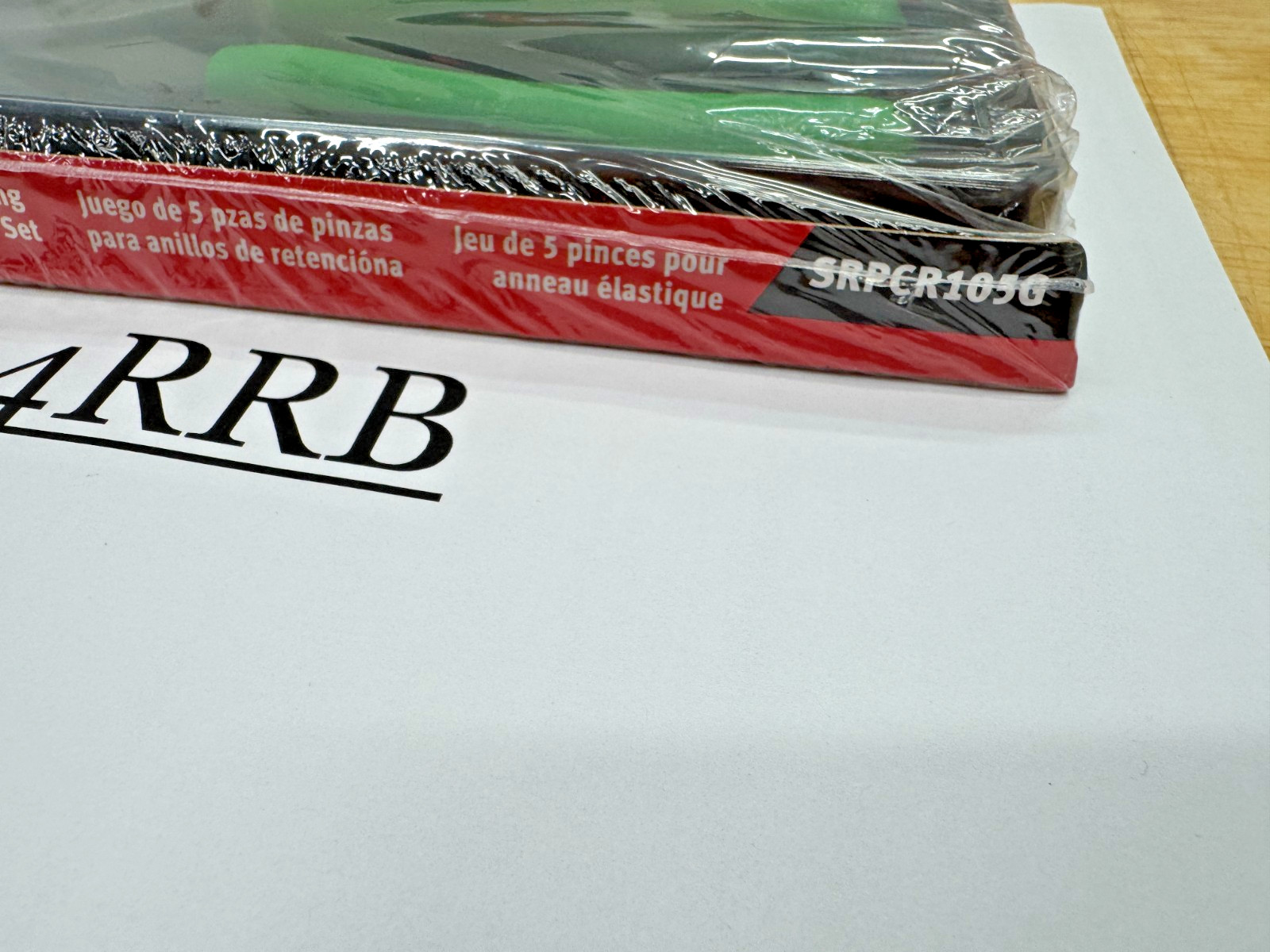 Snap-on Tools USA NEW GREEN 5pc Quick Release Snap Ring Pliers Set SRPCR105G