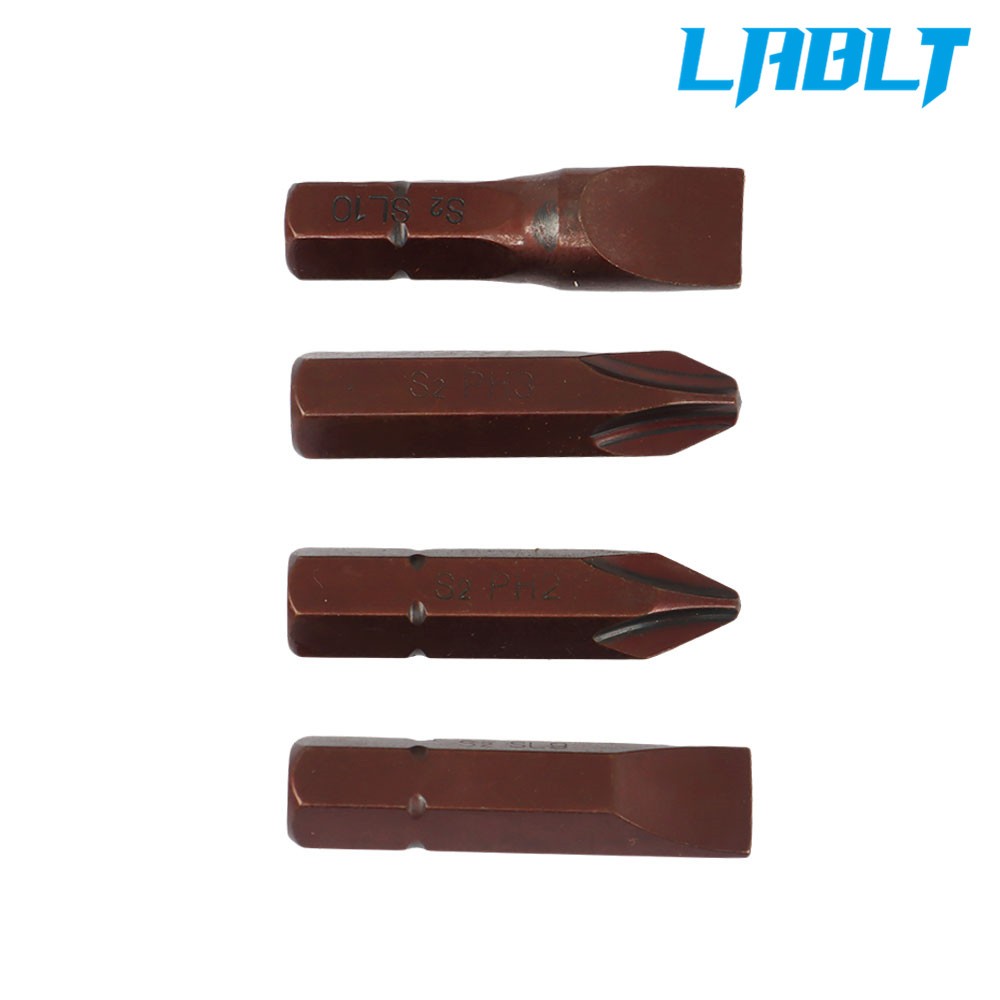 LABLT Screwdriver Bits Phillips Hex 12 ×1/2" Impact Driver Socket Set Screw