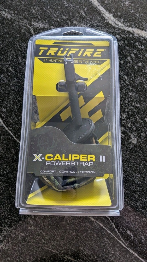 TRU FIRE X-Caliper II Powerstrap Archery Release 360 Head Adjustable Trigger