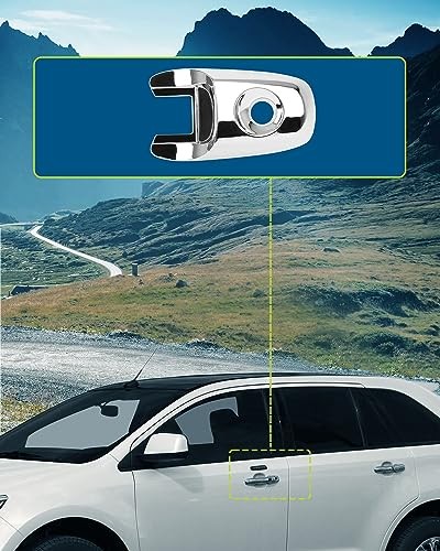 Exterior Front Driver Left Door Handle Replacement for Edge 2011-2014 Replace