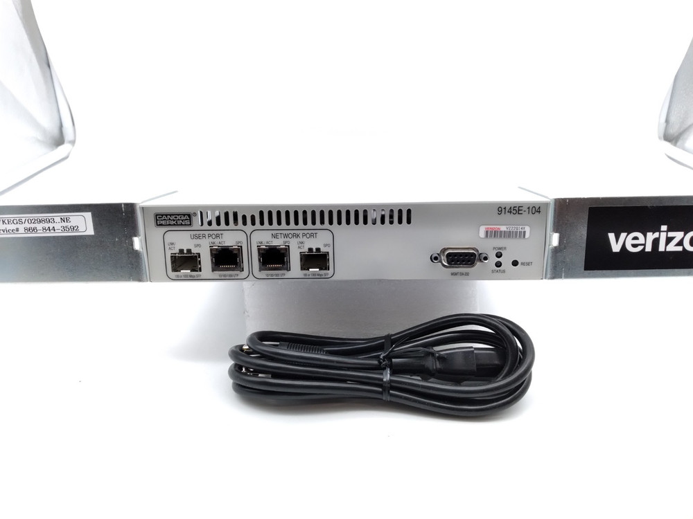 Canoga Perkins 9145E-104-0-0 Network Interface Device W/Bracket (Used)