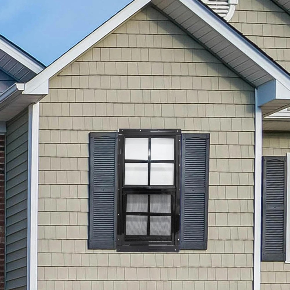 Rust-Free 12x18 Shed Windows with Aluminum Frame