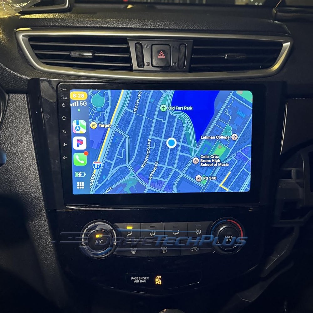 10" Para Nissan Rogue X-Trail Qashqai 2014-2019 Carplay Radio de coche estéreo