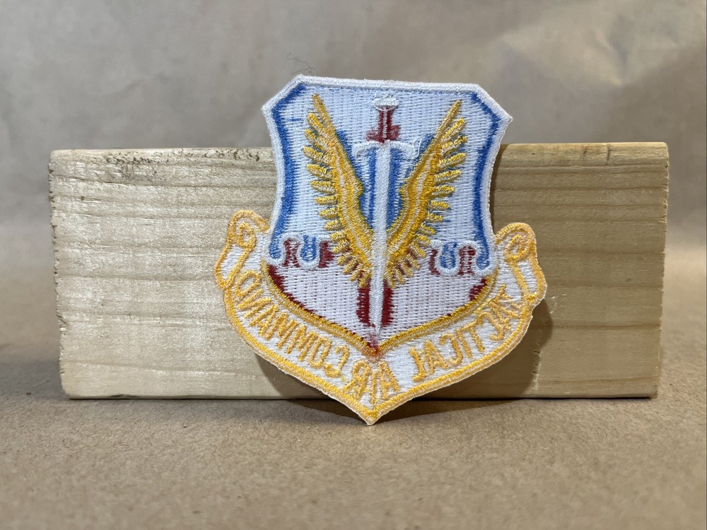 USAF Tactical Air Command Iron on Patch