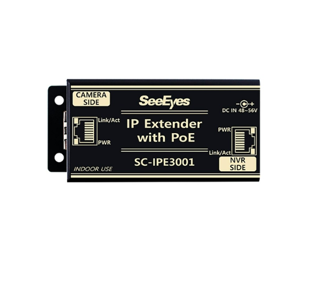 SeeEyes SC-IPE3001 UTP Ethernet Data + PoE Extender