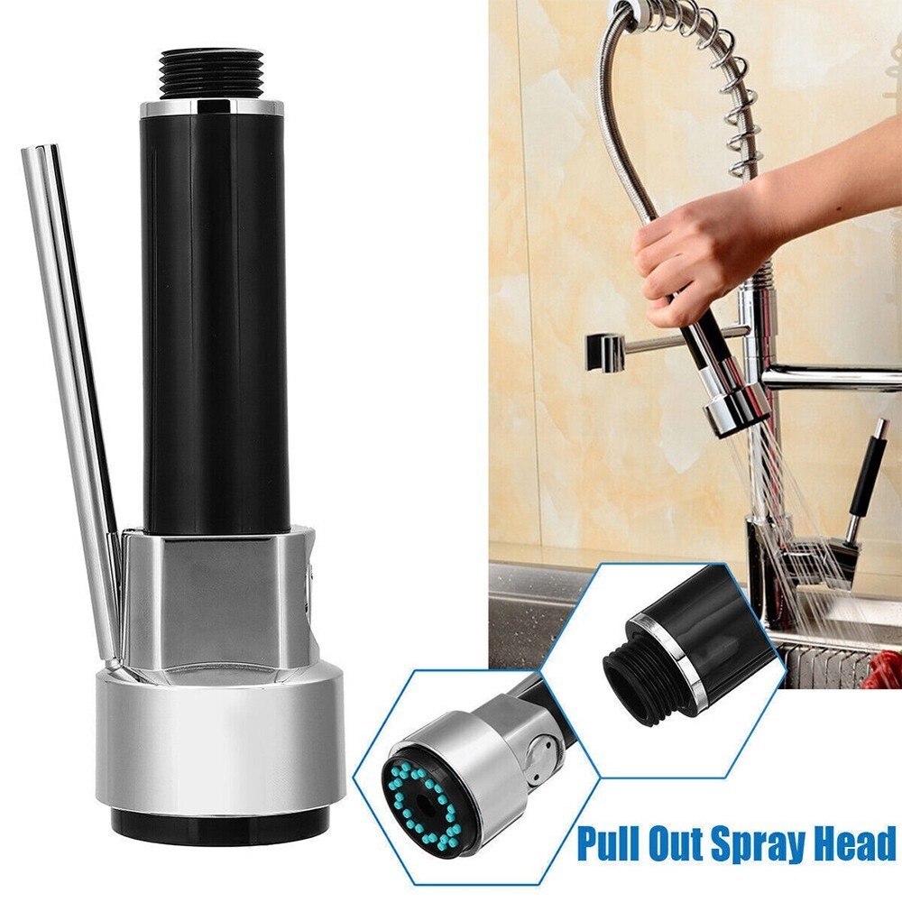 Pull Out Spray Head Replacement Kitchen Mixer Tap Water Faucet Shower Setting