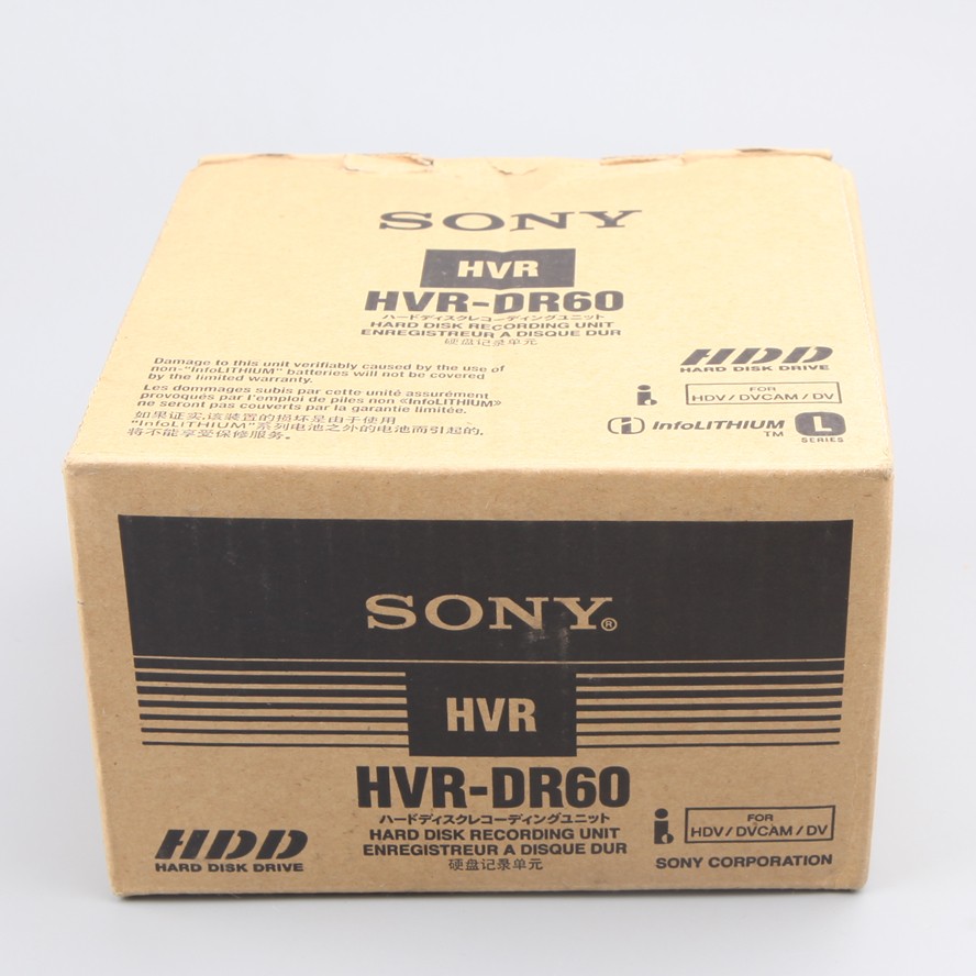 **NEW**SONY HVR-DR60 HDD Hard disc drive Tapeless Recording Unit