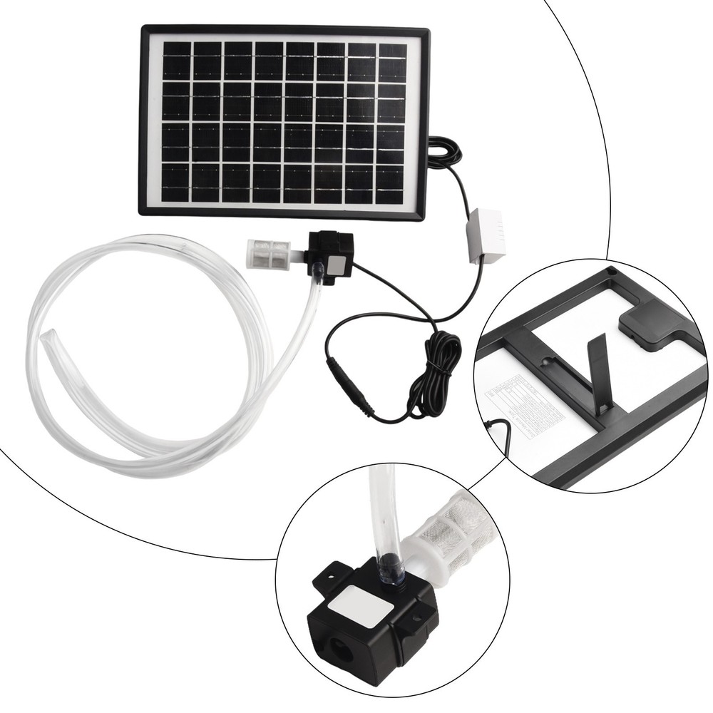 Energy Efficient Solar Panel Powered Submersible Pump for Aquatic Environments